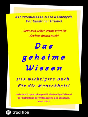 cover image of 2. Auflage 1. Band von Neuaufbau der Urbibel